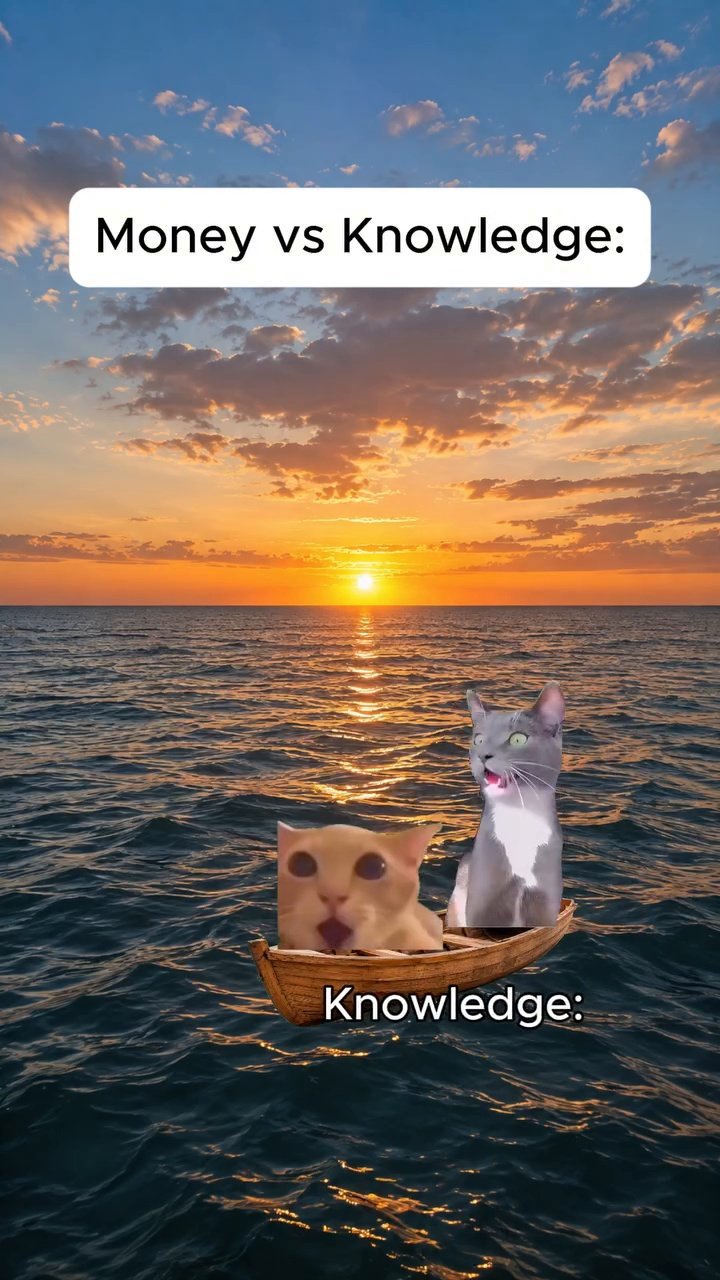 Money and knowledge at sea