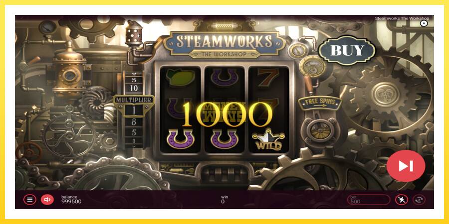 Slika 3 igralni avtomat Steamworks - The Workshop