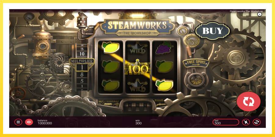 Slika 4 igralni avtomat Steamworks - The Workshop