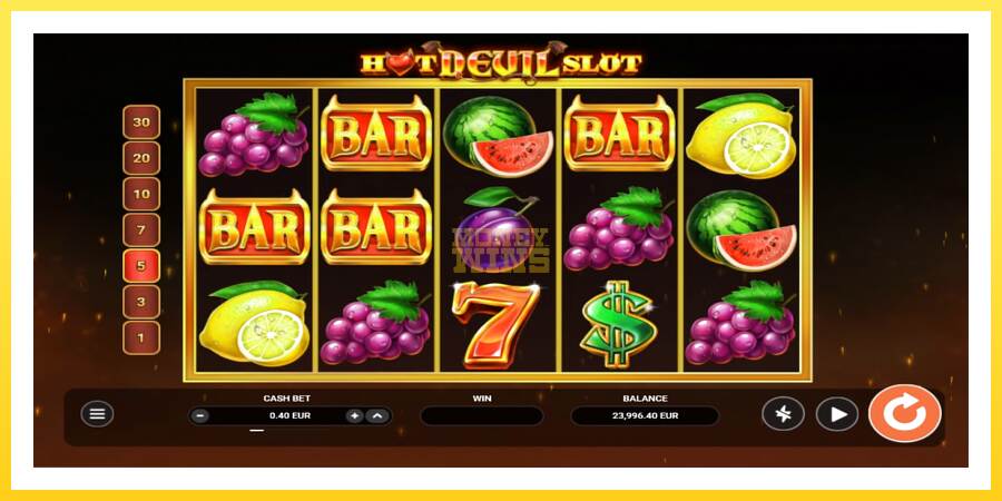 Slika 3 igralni avtomat Hot Devil Slot