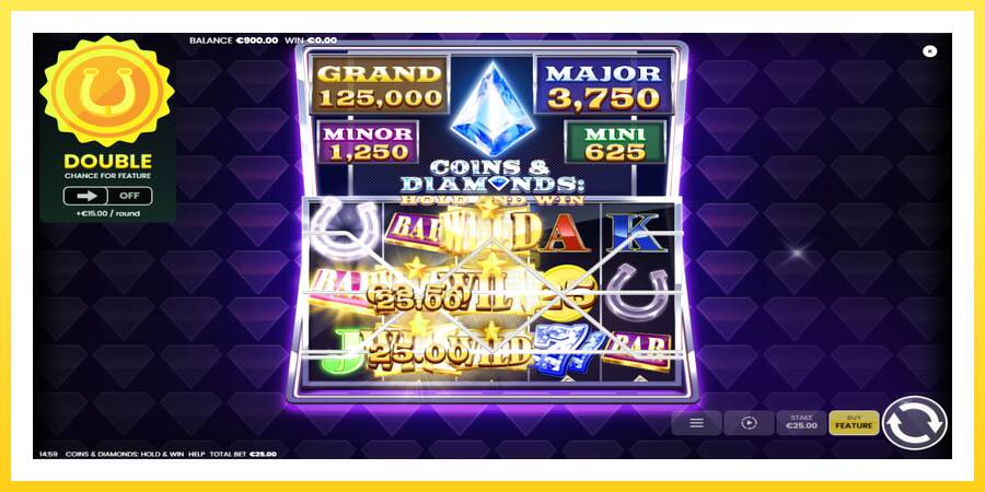 Slika 3 igralni avtomat Coins & Diamonds: Hold and Win