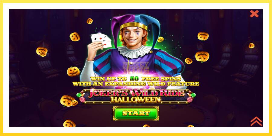 Slika 1 igralni avtomat Jokers Wild Ride Halloween