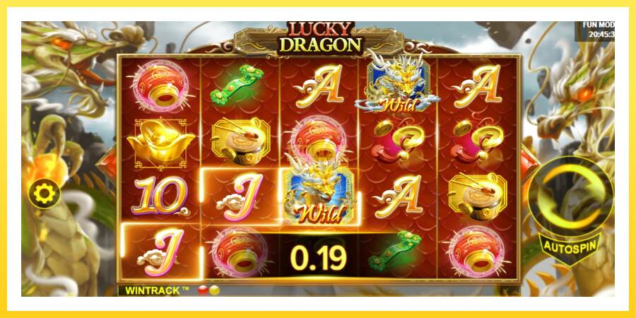 Slika 3 igralni avtomat Lucky Dragon