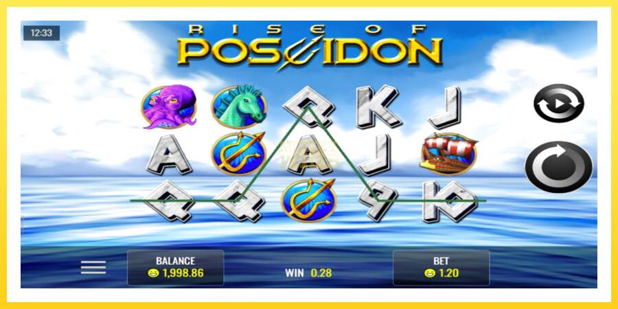 Slika 2 igralni avtomat Rise of Poseidon