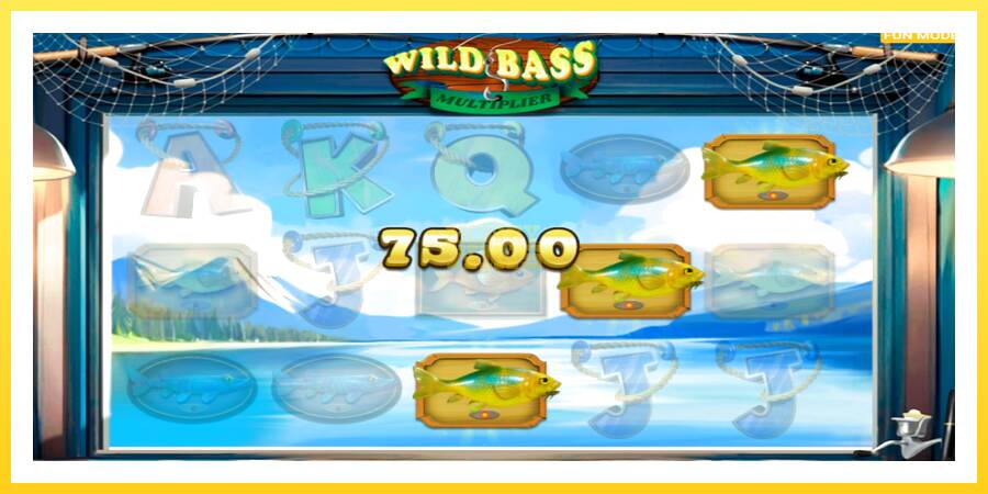 Slika 2 igralni avtomat Wild Bass Multiplier