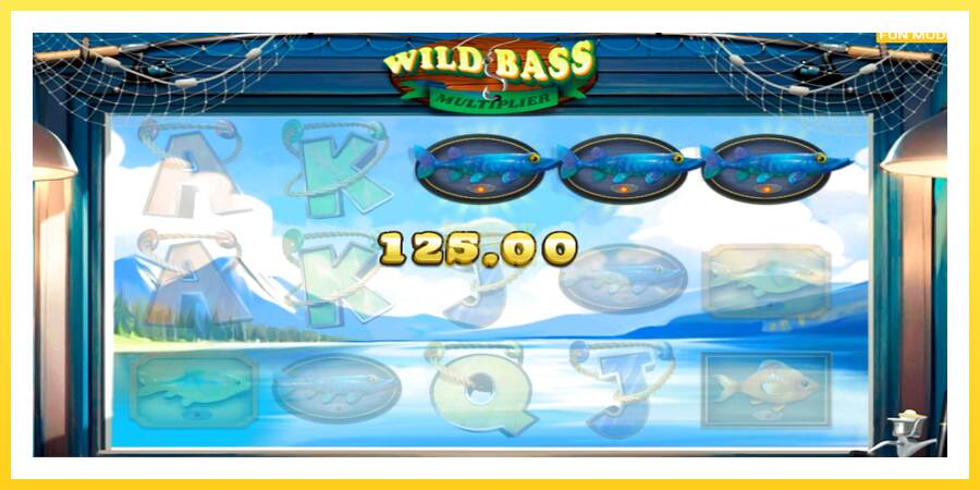 Slika 3 igralni avtomat Wild Bass Multiplier