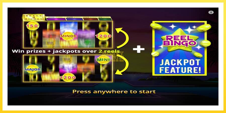 Slika 1 igralni avtomat Reels 2 Riches with Reel Bingo