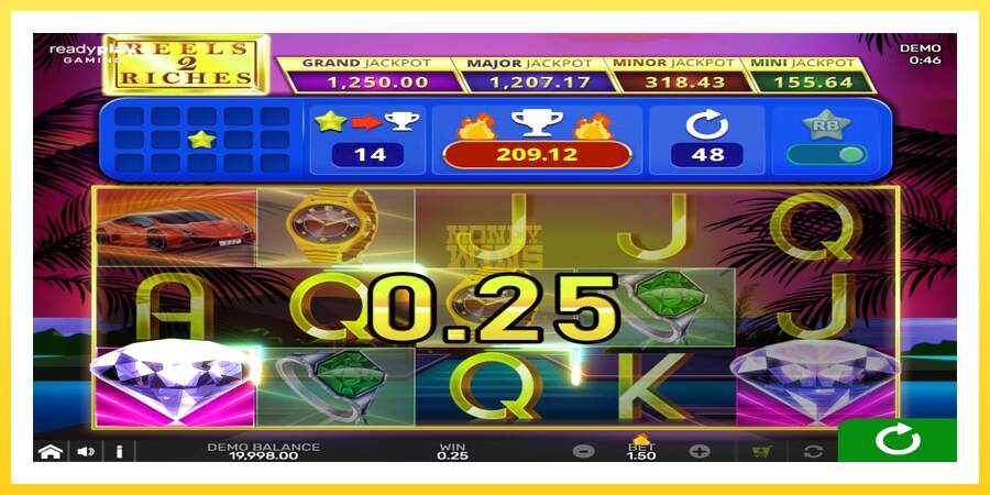 Slika 2 igralni avtomat Reels 2 Riches with Reel Bingo