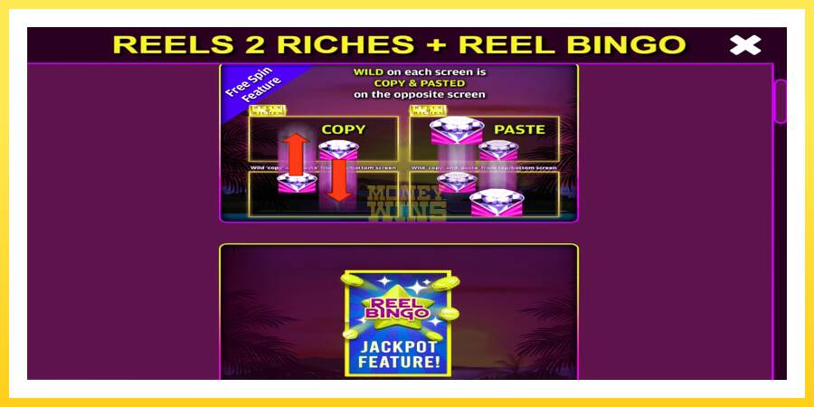 Slika 5 igralni avtomat Reels 2 Riches with Reel Bingo