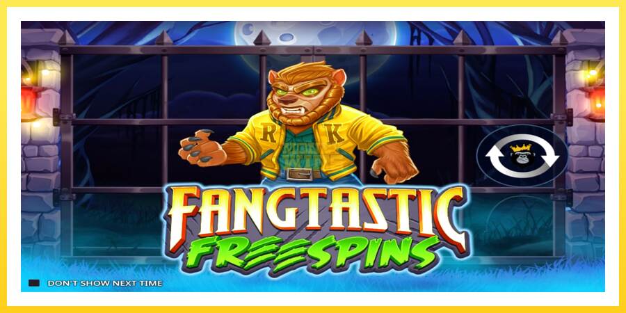 Slika 1 igralni avtomat Fangtastic Freespins