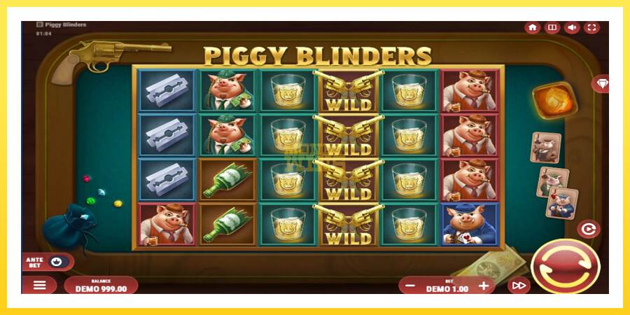 Slika 2 igralni avtomat Piggy Blinders