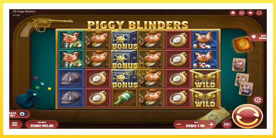 Slika 3 igralni avtomat Piggy Blinders