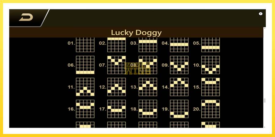 Slika 7 igralni avtomat Lucky Doggy