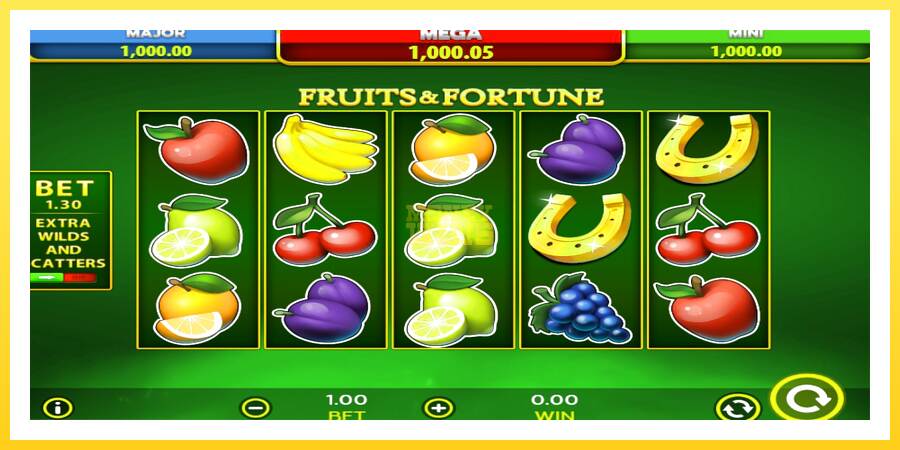 Slika 2 igralni avtomat Fruits & Fortune