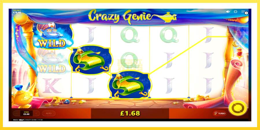 Slika 5 igralni avtomat Crazy Genie