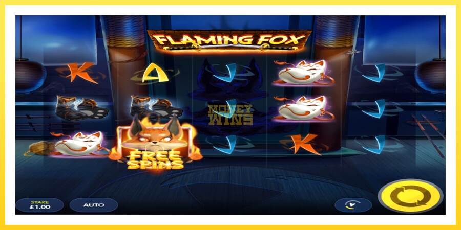 Slika 2 igralni avtomat Flaming Fox