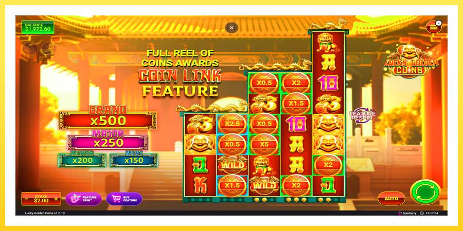 Slika 4 igralni avtomat Lucky Golden Coins