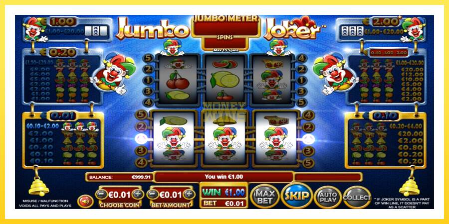 Slika 3 igralni avtomat Jumbo Joker