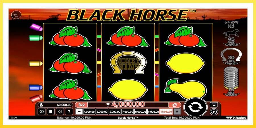 Slika 2 igralni avtomat Black Horse