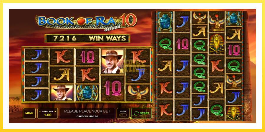 Slika 1 igralni avtomat Book of Ra Deluxe 10 Win Ways