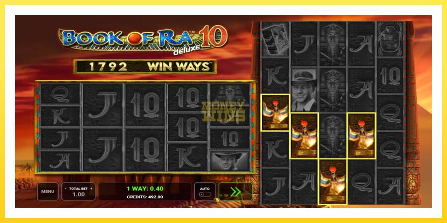 Slika 3 igralni avtomat Book of Ra Deluxe 10 Win Ways