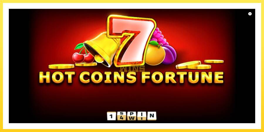 Slika 1 igralni avtomat Hot Coins Fortune