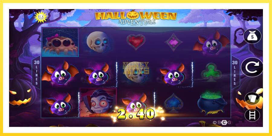 Slika 2 igralni avtomat Halloween Adventure