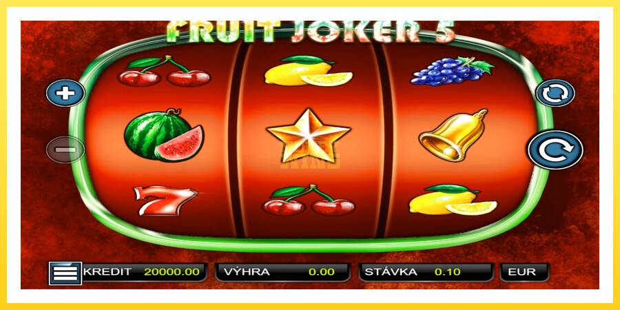 Slika 1 igralni avtomat Fruit Joker 5