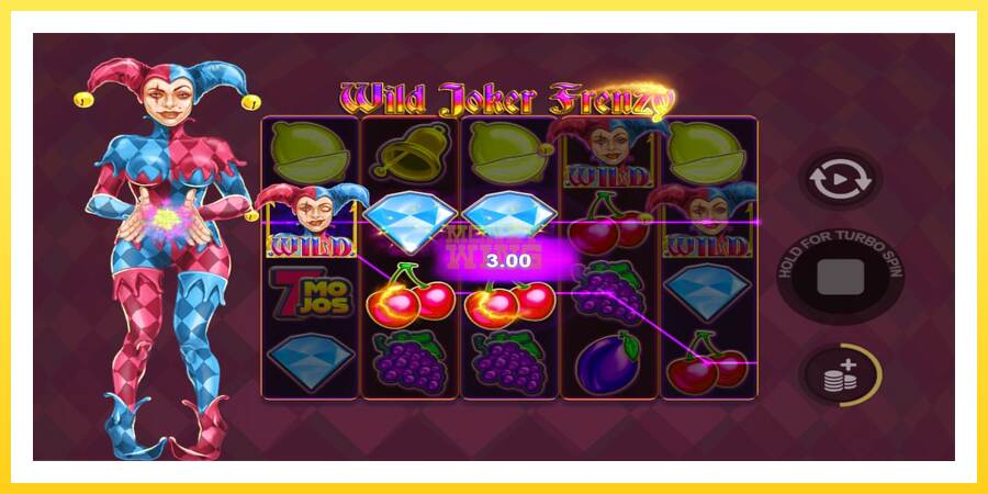 Slika 3 igralni avtomat Wild Joker Frenzy