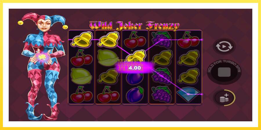 Slika 4 igralni avtomat Wild Joker Frenzy