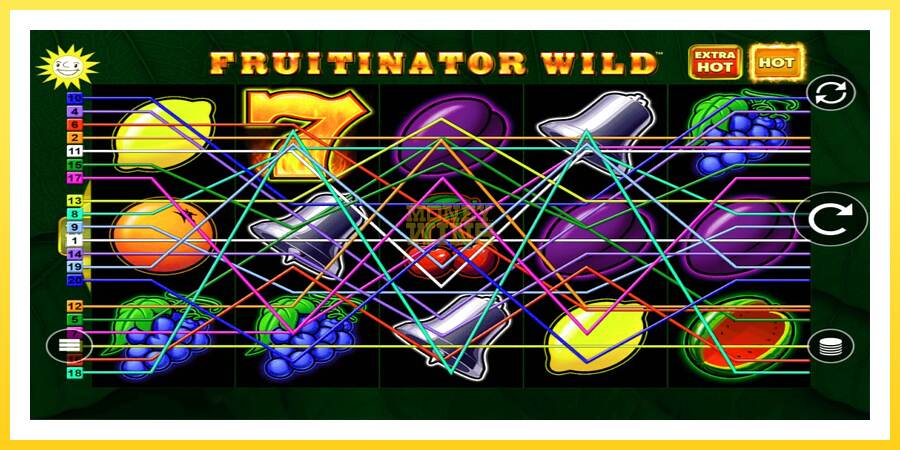 Slika 1 igralni avtomat Fruitinator Wild