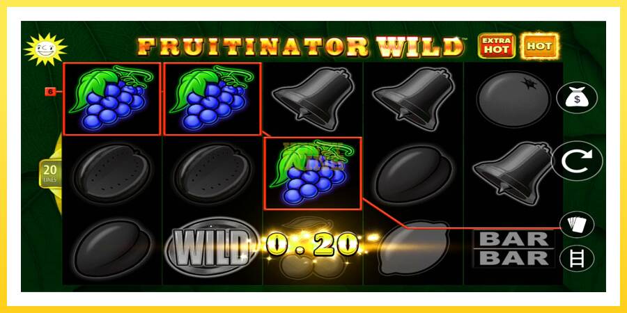 Slika 3 igralni avtomat Fruitinator Wild