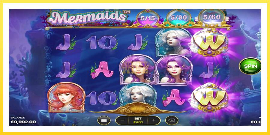 Slika 2 igralni avtomat Mermaids