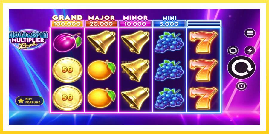 Slika 2 igralni avtomat Hold & Spin Multiplier Rush