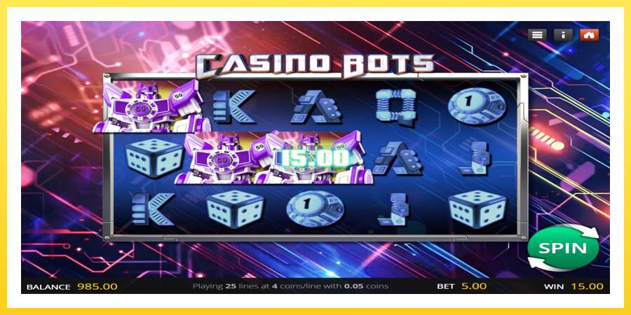 Slika 2 igralni avtomat Casino Bots