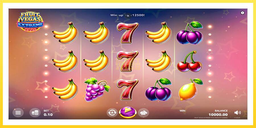 Slika 1 igralni avtomat Fruit Vegas Extreme x125