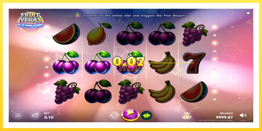 Slika 2 igralni avtomat Fruit Vegas Extreme x125