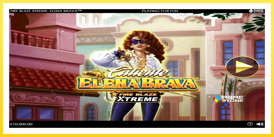 Slika 1 igralni avtomat Fire Blaze Extreme: Elena Brava