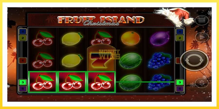 Slika 2 igralni avtomat Fruit Island Christmas