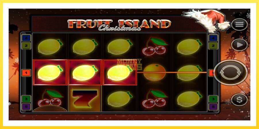 Slika 4 igralni avtomat Fruit Island Christmas