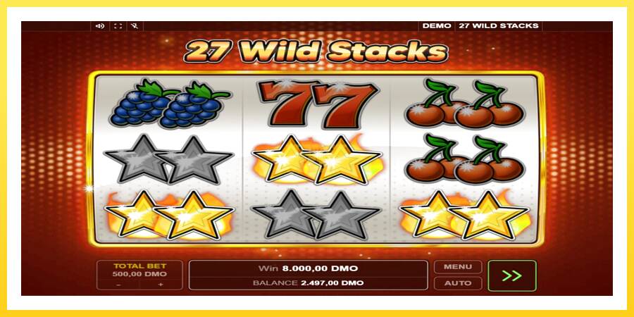 Slika 2 igralni avtomat 27 Wild Stacks