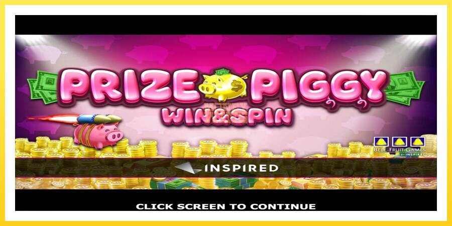 Slika 1 igralni avtomat Prize Piggy Win & Spin