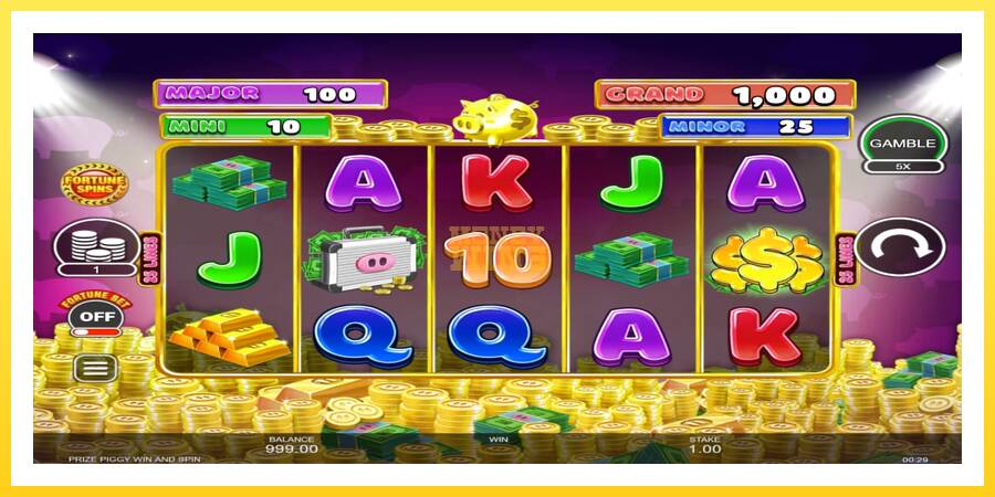 Slika 2 igralni avtomat Prize Piggy Win & Spin