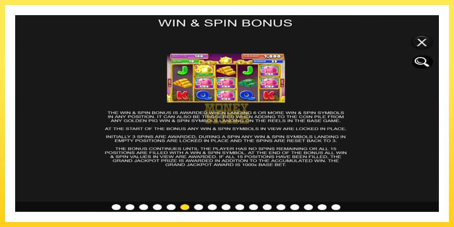 Slika 6 igralni avtomat Prize Piggy Win & Spin