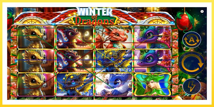 Slika 1 igralni avtomat Winter of Dragons