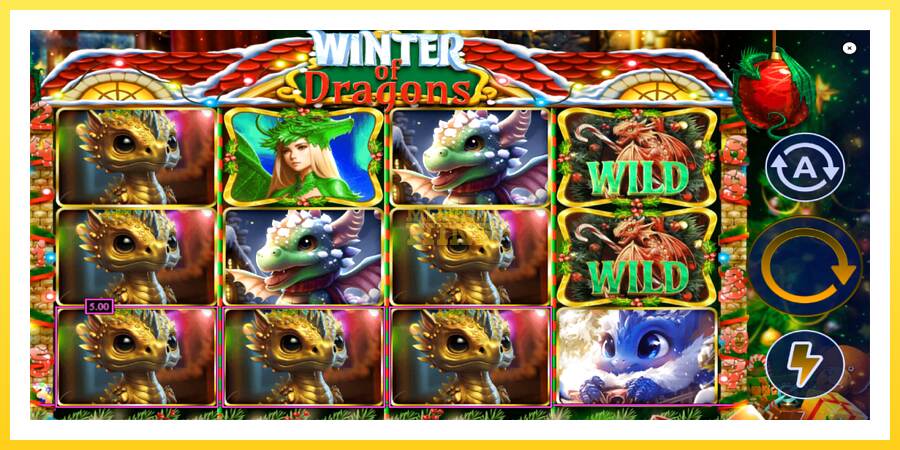 Slika 3 igralni avtomat Winter of Dragons