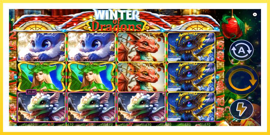 Slika 4 igralni avtomat Winter of Dragons