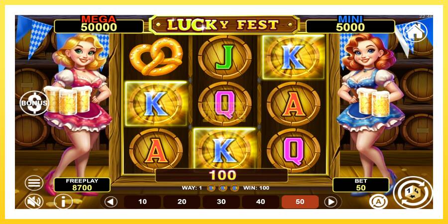 Slika 3 igralni avtomat Lucky Fest Hold & Win