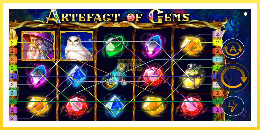 Slika 1 igralni avtomat Artefact of Gems