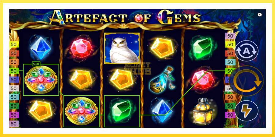 Slika 2 igralni avtomat Artefact of Gems